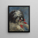 Der Hund Donki - Édouard Manet — gerahmtes Bild an der Wand