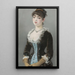 Madame Michel Lévy - Édouard Manet — gerahmtes Bild an der Wand