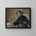 Stéphane Mallarmé - Édouard Manet — gerahmtes Bild an der Wand