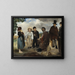 Der alte Musiker - Édouard Manet — gerahmtes Bild an der Wand