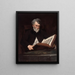 Der Leser - Édouard Manet — gerahmtes Bild an der Wand