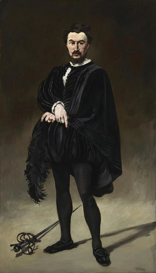 douard Manet - The Tragic Actor Rouvire as Hamlet.webp