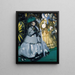 Les femmes aux courses - Édouard Manet — gerahmtes Bild an der Wand