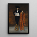 Junges Mann im Major-Kostüm - Édouard Manet — gerahmtes Bild an der Wand
