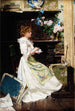 Pause der Malerin in ihrem Atelier - Édouard Menta — Ansicht des Kunstwerks