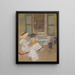 Vor den Pavillons - Édouard Vuillard — gerahmtes Bild an der Wand