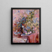 Blumen - Édouard Vuillard — gerahmtes Bild an der Wand