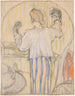 Vor dem Spiegel - Édouard Vuillard — Ansicht des Kunstwerks