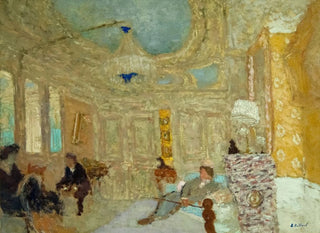 Im Warteraum - Édouard Vuillard — Ansicht des Kunstwerks
