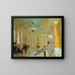 Im Warteraum - Édouard Vuillard — gerahmtes Bild an der Wand