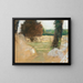 Die weiße Barriere bei Les Clayes - Édouard Vuillard — gerahmtes Bild an der Wand