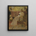 La femme au fauteuil Misia et Thadée Natanson - Édouard Vuillard — gerahmtes Bild an der Wand