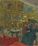 La visiteuse - Édouard Vuillard — Ansicht des Kunstwerks