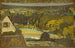 Fenster landschaftlich überblickend die Wälder - Édouard Vuillard — Ansicht des Kunstwerks