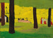 Le Banc rose - Édouard Vuillard — Ansicht des Kunstwerks