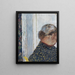 Le Chignon - Édouard Vuillard — gerahmtes Bild an der Wand