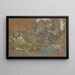 Lucy Hessel auf der Terrasse - Édouard Vuillard — gerahmtes Bild an der Wand