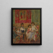 Madame Jean Bloch und ihre Kinder - Édouard Vuillard — gerahmtes Bild an der Wand