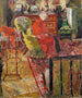 Madame Vuillard im roten Morgenmantel - Édouard Vuillard — Ansicht des Kunstwerks