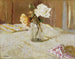 Rosen in einer Glasvase - Édouard Vuillard — Ansicht des Kunstwerks