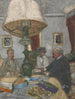 Unter der großen Lampe Saint-Jacut - Édouard Vuillard — Ansicht des Kunstwerks