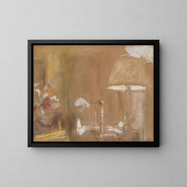 La reliure de livre - Édouard Vuillard — gerahmtes Bild an der Wand