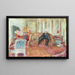 L'Appartement Hessels rue de Rivoli Paris - Édouard Vuillard — gerahmtes Bild an der Wand
