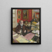 Théodore Duret - Édouard Vuillard — gerahmtes Bild an der Wand