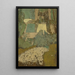 Ansicht von oben auf den Hügel - Édouard Vuillard — gerahmtes Bild an der Wand