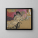 Studie für das Porträt von Madame Delierre - Édouard Vuillard — gerahmtes Bild an der Wand