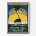 Vintage-Poster vom Centennial des Musikfestivals im County Du Page