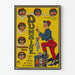 Vintage-Poster Dumaine Komischer Soldat - Retro-Wanddekoration