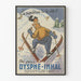 Vintage Werbeplakat Dyspné-Inhal zur Linderung der Dyspnoe