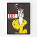 Dekoratives Poster Eat von T. Ungerer - Poster Zeitgenössische Kunst