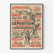 Vintage-Poster Elektrische Beleuchtung 1886 - Internationale Ausstellung Palais de l'Industrie