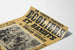 Vintage-Poster Schuljungen und Banditen - Historische Wanddekoration