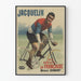 Vintage Dekorationsposter Edmond Jacquelin Fahrrad La Française Diamant