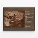 Vintage-Poster Edward S. Curtis - Porträts der amerikanischen Ureinwohner — gerahmtes Bild an der Wand