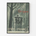 Vintage-Werbeplakat Grippe EFRYL IFRANOL