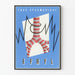 Vintage-Poster Toux Spasmodique EFryl für Wanddekoration im Vintage-Stil