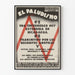 Vintage-Poster El Paludismo - Aufklärung gegen Malaria in Nicaragua