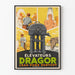 Vintage-Poster Élévateurs Dragor Eau Pure Partout