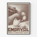 Vintage-Poster Embryol - Medizinische Wanddekoration