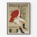 Vintage-Werbeplakat English Slice Cavendish