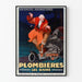 Vintage-Poster Plombières-les-Bains - Heilmittel gegen Enteritis und Rheuma
