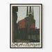Vintage-Poster Erfurt in Thüringen - Historische Wanddekoration