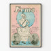 Vintage-Poster Erma - Retro-Musik-Wanddekoration