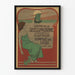 Vintage-Poster Eröffnung der Secessionsbühne – Theaterwanddekoration