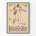 Altes Poster Kunsthalle Bern Kunstausstellung 1918