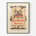 Vintage-Poster für die Erste Internationale Kunst-Ausstellung im Künstlerhaus